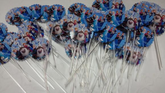 Toppers Para Docinhos - Frozen