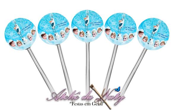 Toppers Para Docinhos - Frozen