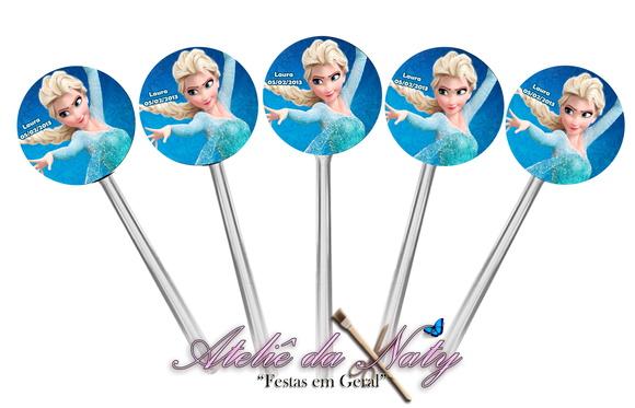 Toppers Para Docinhos - Frozen