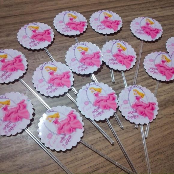 Toppers para Docinhos - Bela Adormecida