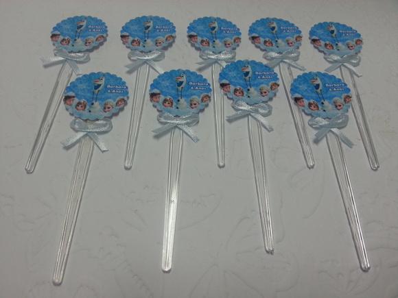 Toppers Para Docinhos - Frozen