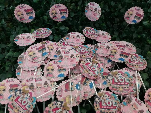 Toppers Para Docinhos - LOL Surprise!