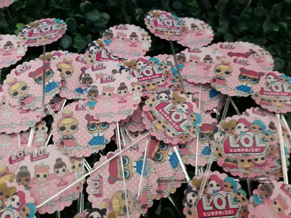 Toppers Para Docinhos - LOL Surprise!