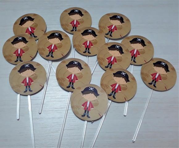 Toppers para Docinhos - Piratas