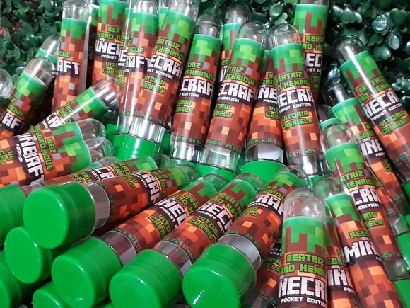 Tubete Personalizado - Minecraft