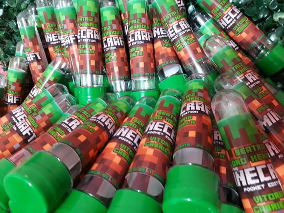 Tubete Personalizado - Minecraft