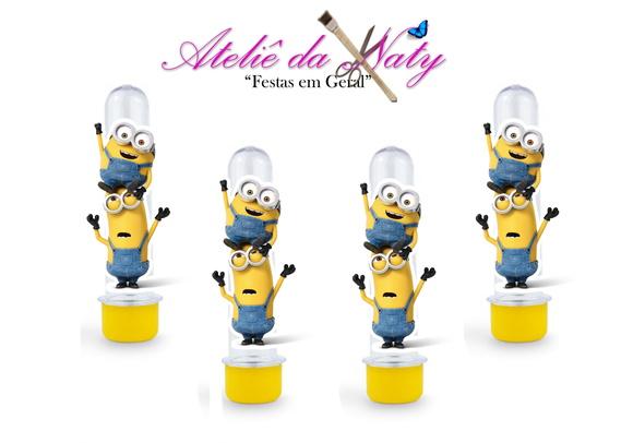 Tubetes Personalizado - #Minions#