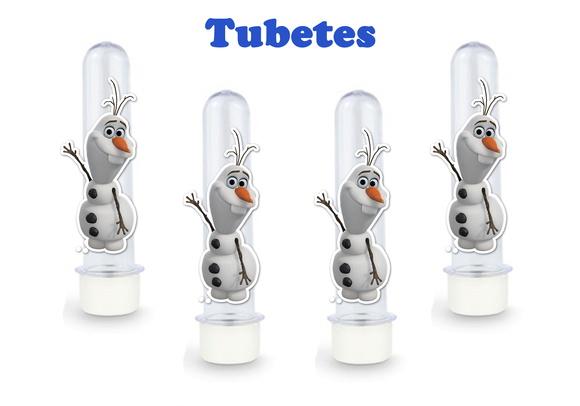 Tubetes Personalizado - #Frozen#
