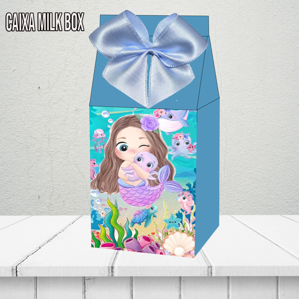 kit caixinhas milk fundo do mar 15 unidades