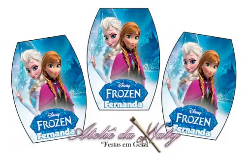 Adesivo p/ Esmalte - Frozen