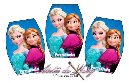 Adesivo p/ Esmalte - Frozen