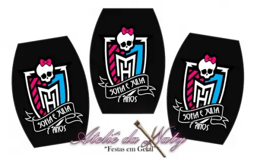Adesivo p/ Esmalte - Monster High