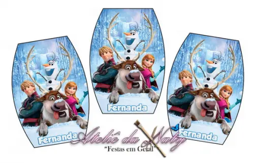 Adesivo p/ Esmalte - Frozen