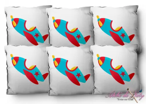 Almofada 15x15 - Aviador