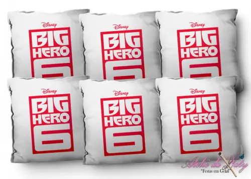 Almofada 15x15 - Big Hero