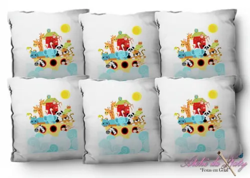 Almofada 15x15 - Circo