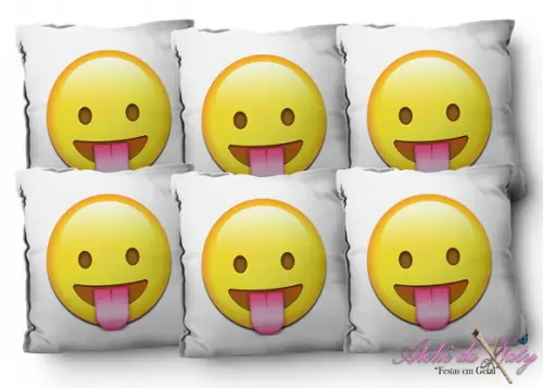 Almofada 15x15 - Emoji