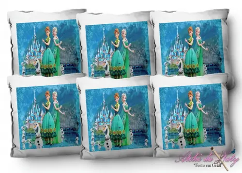 Almofada 15x15 - Frozen