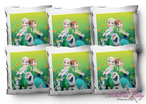 Almofada 15x15 - Frozen