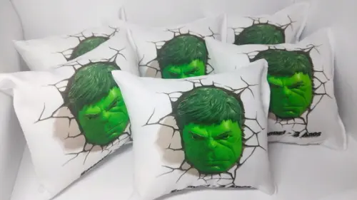 Almofada 15x15 - Hulk