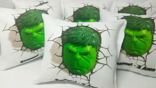 Almofada 15x15 - Hulk