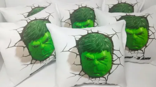 Almofada 15x15 - Hulk
