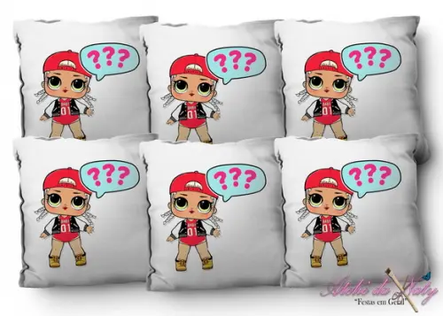 Almofada 15x15 - Lol Surprise!