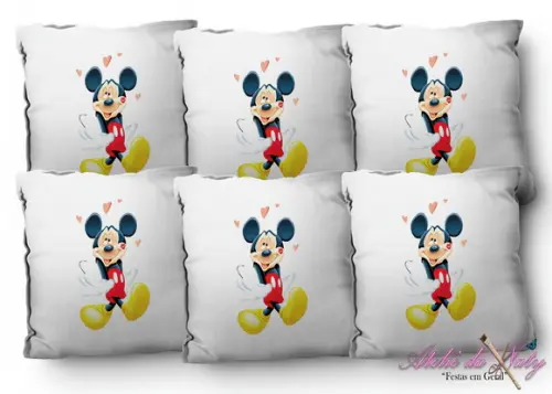 Almofada 15x15 - Mickey