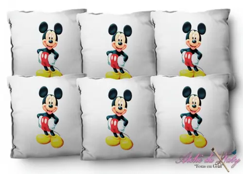 Almofada 15x15 - Mickey