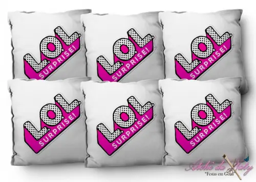 Almofada 15x15 - Lol Surprise!