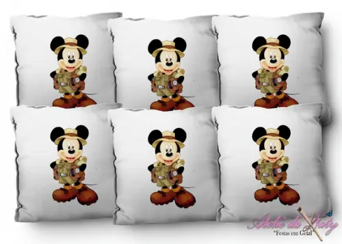 Almofada 15x15 - Mickey