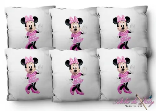 Almofada 15x15 - Minnie