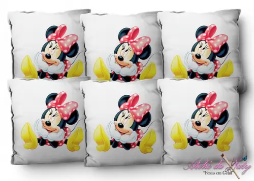 Almofada 15x15 - Minnie