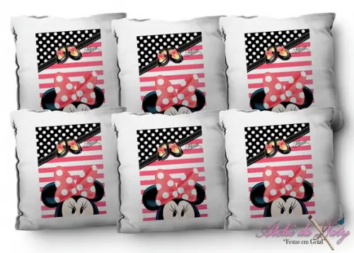 Almofada 15x15 - Minnie