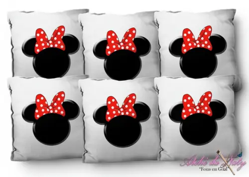 Almofada 15x15 - Minnie