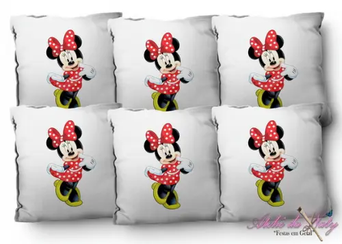 Almofada 15x15 - Minnie