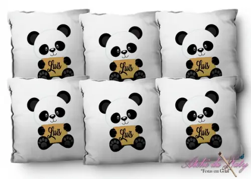 Almofada 15x15 - Pandinha