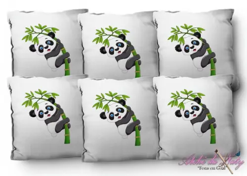 Almofada 15x15 - Pandinha