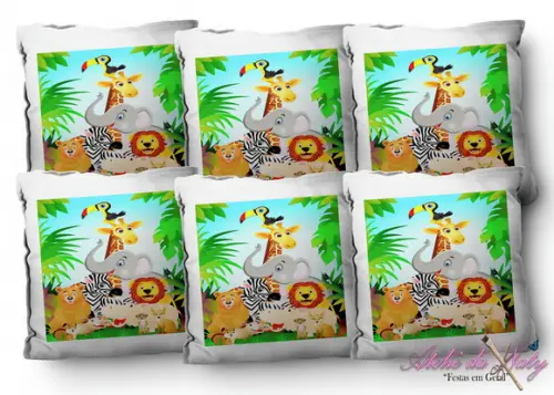 Almofada 15x15 - Safari