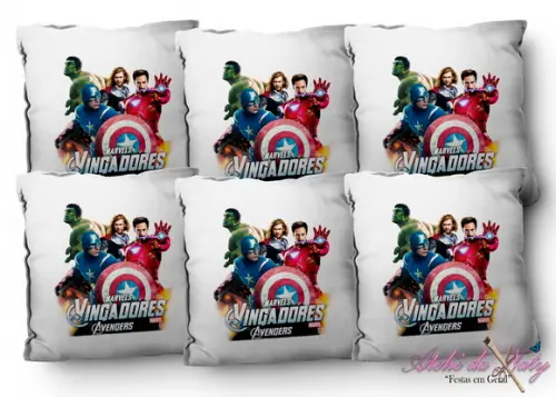 Almofada 15x15 - Vingadores