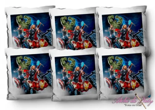 Almofada 15x15 - Vingadores