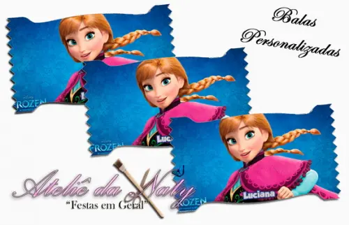 Bala Personalizada - "Frozen"