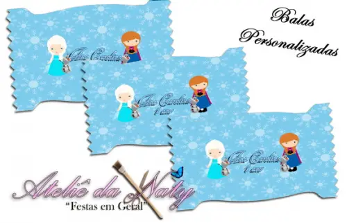 Bala Personalizada - "Frozen"