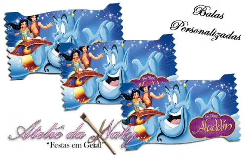 Bala Personalizada - Alladin