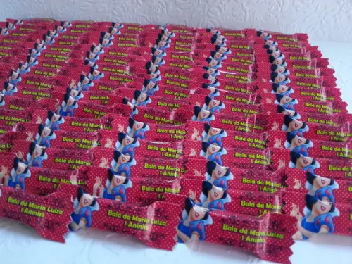 Bala Personalizada - Branca de Neve