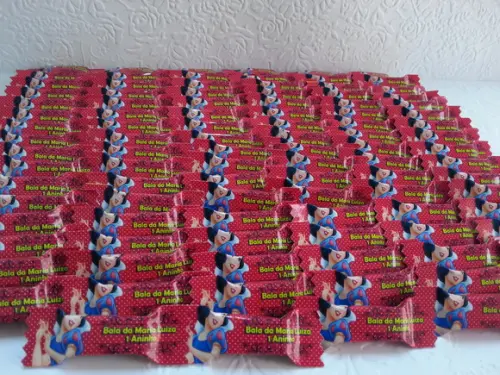 Bala Personalizada - Branca de Neve