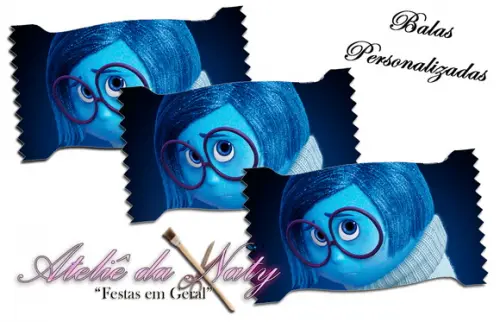 Bala Personalizada - Divertidamente