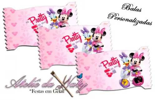 Bala Personalizada - Minnie Mouse