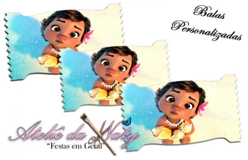 Bala Personalizada - Moana