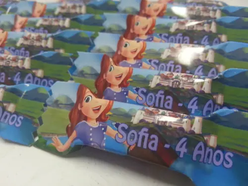 Bala Personalizada - Princesinha Sophia